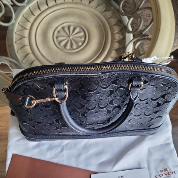 Coach leather purse, black - Picture 13 of 13